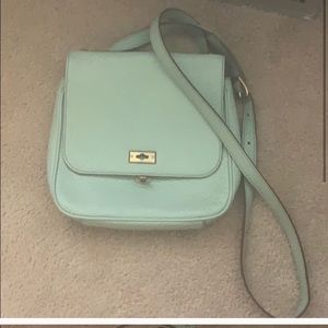 Mint green FOSSIL crossbody bag